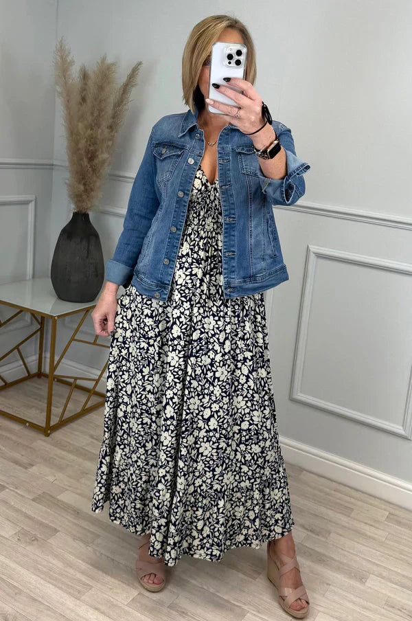 🌷Frühjahrs-Hot-Sale 49% Rabatt🍃Leopardenkleid mit geraffter Taille🌺Bequem mit guter Figur