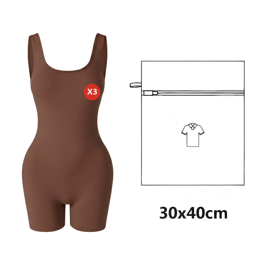 ⏳ LIMITIERTES ANGEBOT: 50% RABATT 💥 Formende Einteiler-Shapewear mit Bauchstraffung & Hüftlifting – völlig nahtlos!