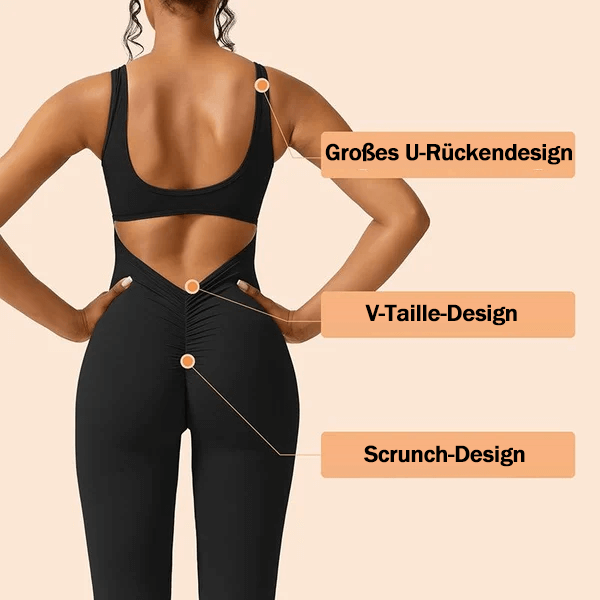 🔥 Mid-Year Sale 49% OFF🎁 Sleeveless Jumpsuit Sexy Backless One Piece Shrunken Bottom Yoga One Piece Seamless One Piece (Buy 2 Get Free Shipping)