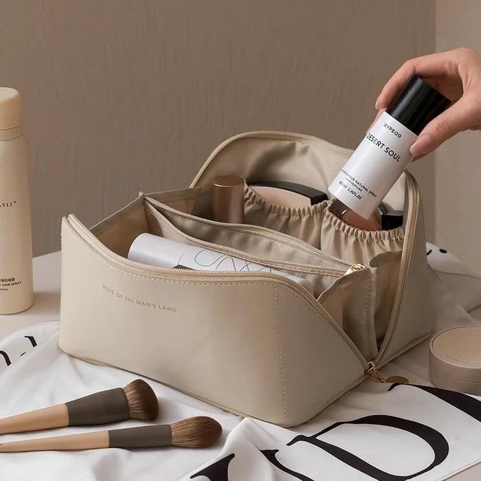 🔥Heute 33% Rabatt🔥Reiseschminktasche mit großem Fassungsvermögen