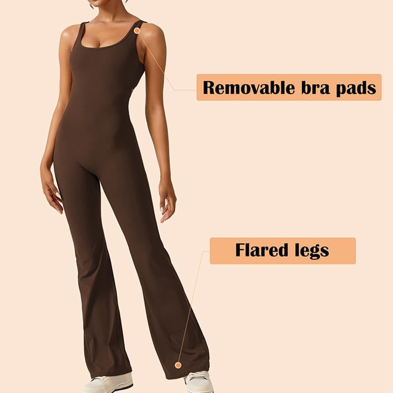 🔥 Mid-Year Sale 49% OFF🎁 Sleeveless Jumpsuit Sexy Backless One Piece Shrunken Bottom Yoga One Piece Seamless One Piece (Buy 2 Get Free Shipping)