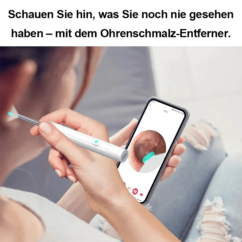 ⏳Begrenzte Zeit 50% Rabatt💥Intelligenter wasserdichter visueller Ohrenschmalzentferner