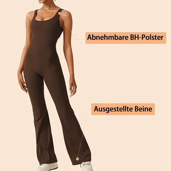 🔥 Mid-Year Sale 49% OFF🎁 Sleeveless Jumpsuit Sexy Backless One Piece Shrunken Bottom Yoga One Piece Seamless One Piece (Buy 2 Get Free Shipping)