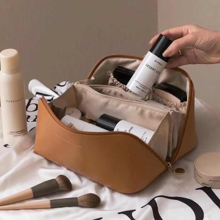 🔥Heute 33% Rabatt🔥Reiseschminktasche mit großem Fassungsvermögen
