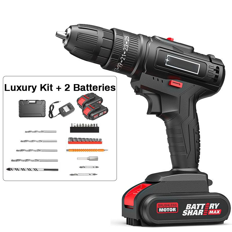 Praktisches Geschenk! Mehrzweck-Elektrobohrer & Schraubendreher-Set