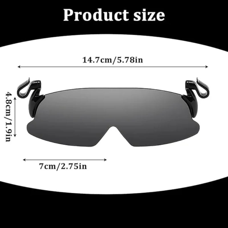 🔥Sommer-Heißverkauf💥Sport-Sonnenbrille mit Clip auf der Kappe