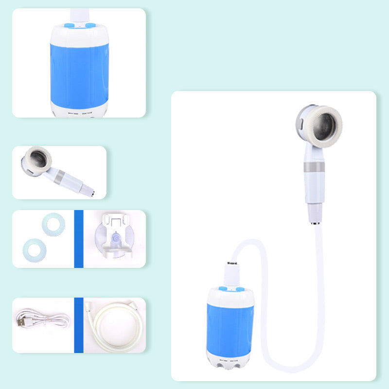 🔥Heißer Verkauf(50% Rabatt)🔥Tragbare Camping-Dusche mit Wasserpumpe
