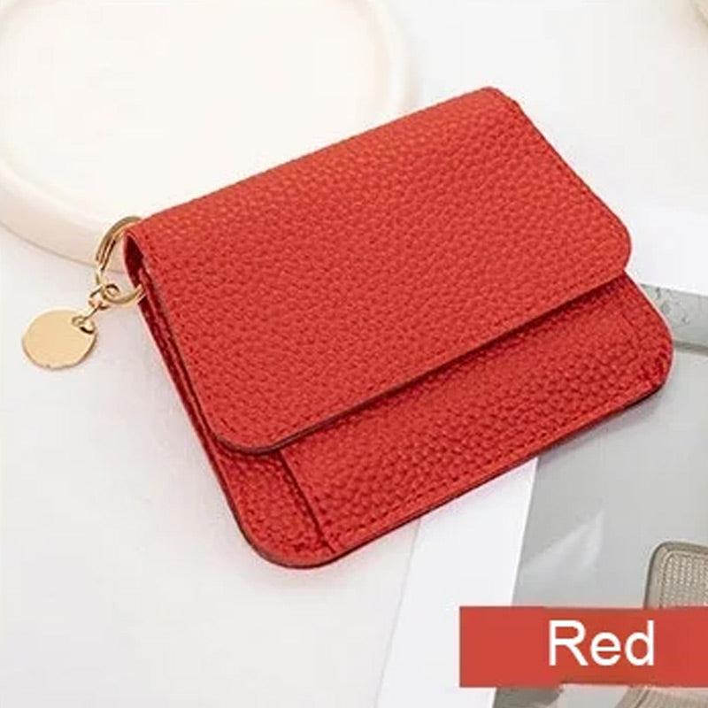 đ„HeiĂer Verkaufđ„(33% Rabatt)Vintage Mini-Geldbörse mit mehreren FĂ€chern in einfarbigem Design