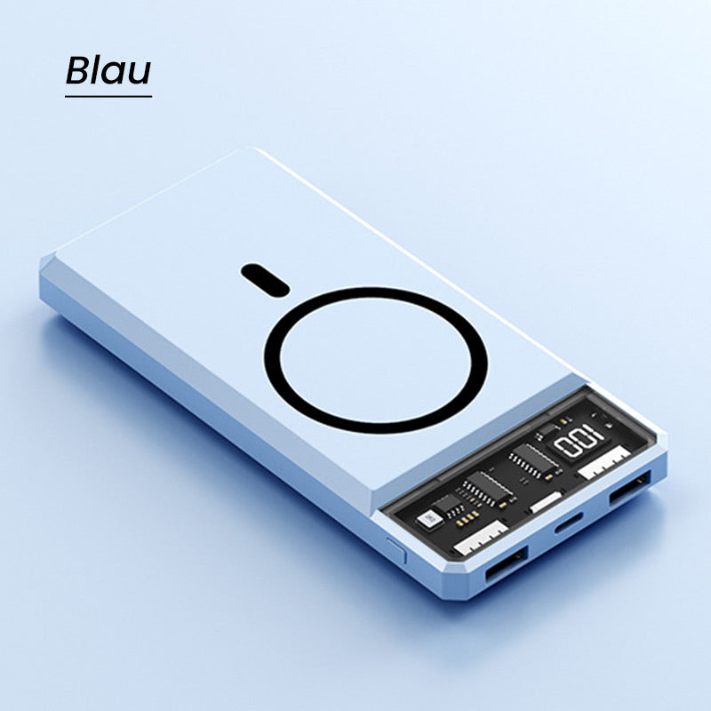 đ„Heute 50% Rabattđ„Magnetische Schnellladende Powerbank fĂŒr kabelloses Laden