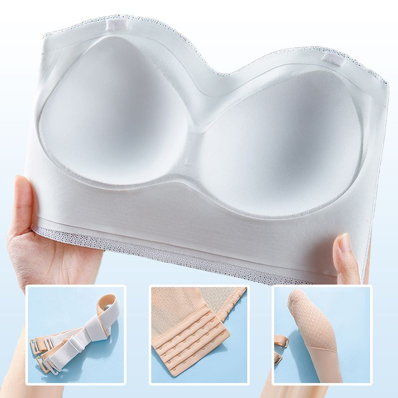 Trägerloser, unsichtbarer Push-up-BH für Damen🔥Heißer Verkauf🔥(53% Rabatt)