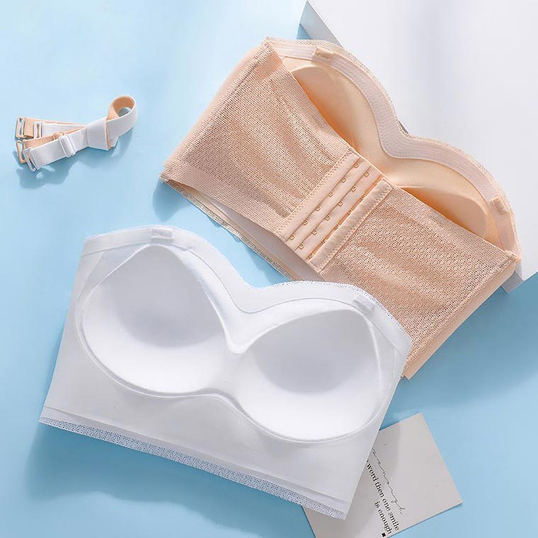 Trägerloser, unsichtbarer Push-up-BH für Damen🔥Heißer Verkauf🔥(53% Rabatt)
