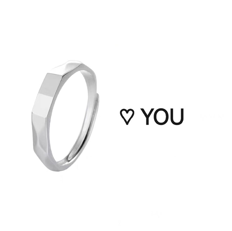 Verstellbarer Skulptur-Ring - Ich liebe dich Romantik Geschenk