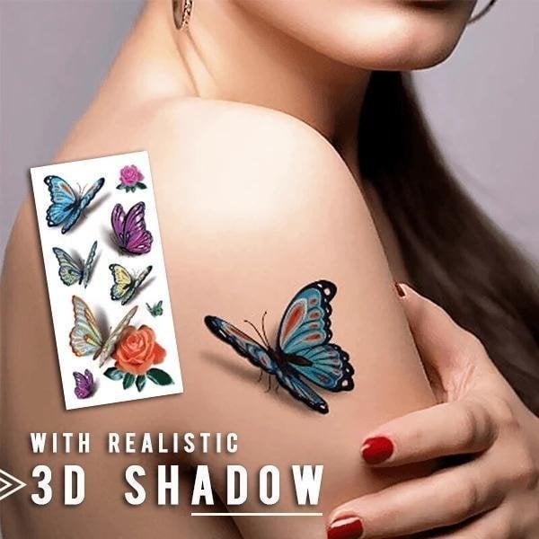 đŠTrendy 3D Tattoo Aufkleber