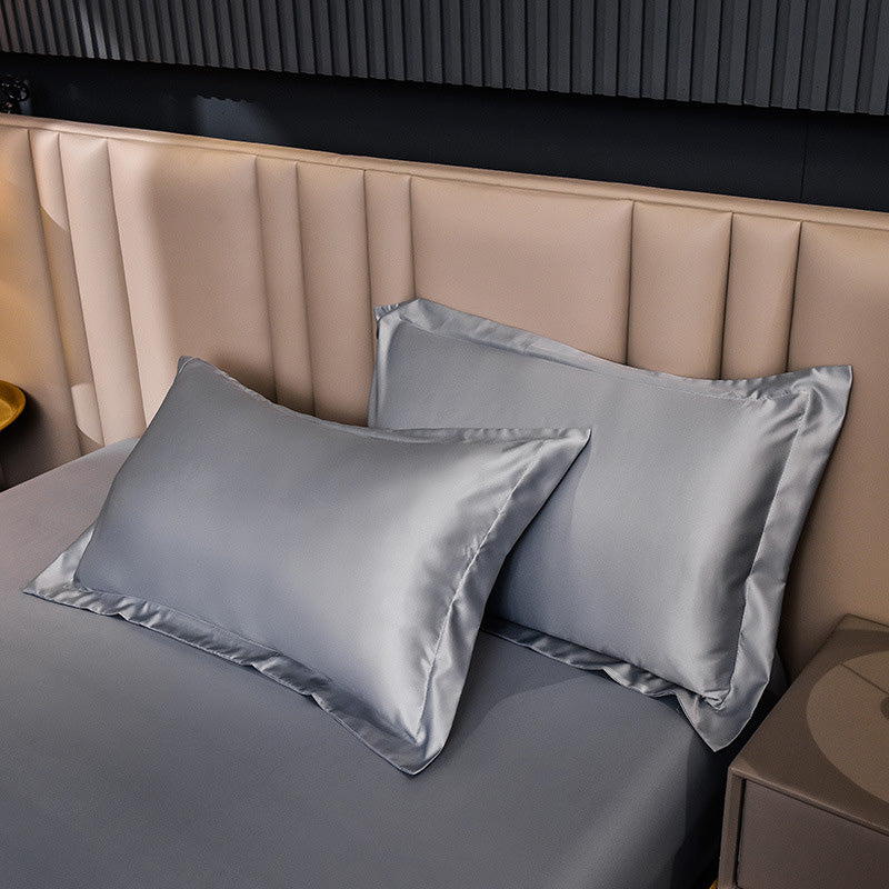 Deluxe Satin Betttuch 3er Set