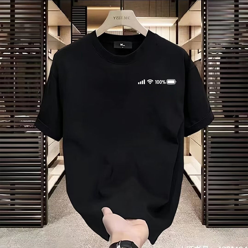 Lustiges, kreativ bedrucktes Kurzarm-T-Shirt für Herren✈️ Kostenloser Versand bei 2 Einkäufen ✈️