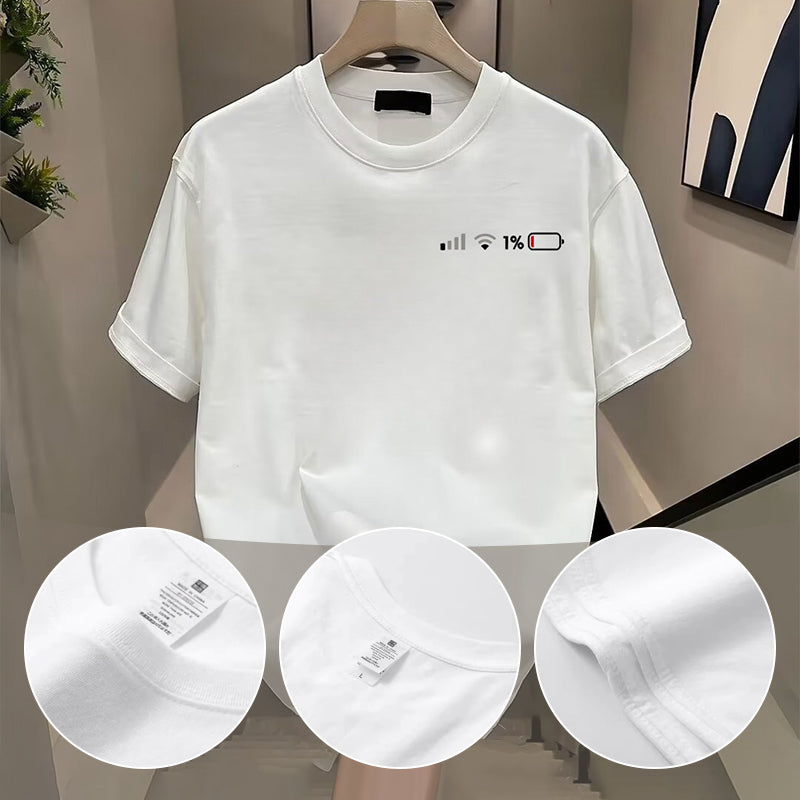 Lustiges, kreativ bedrucktes Kurzarm-T-Shirt für Herren✈️ Kostenloser Versand bei 2 Einkäufen ✈️