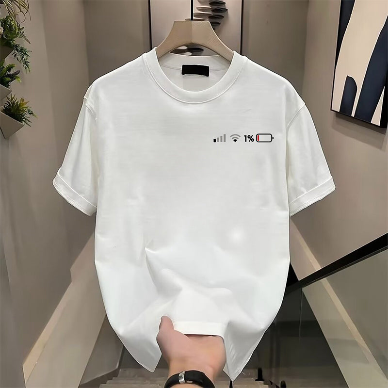 Lustiges, kreativ bedrucktes Kurzarm-T-Shirt für Herren✈️ Kostenloser Versand bei 2 Einkäufen ✈️