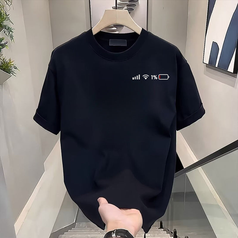 Lustiges, kreativ bedrucktes Kurzarm-T-Shirt für Herren✈️ Kostenloser Versand bei 2 Einkäufen ✈️