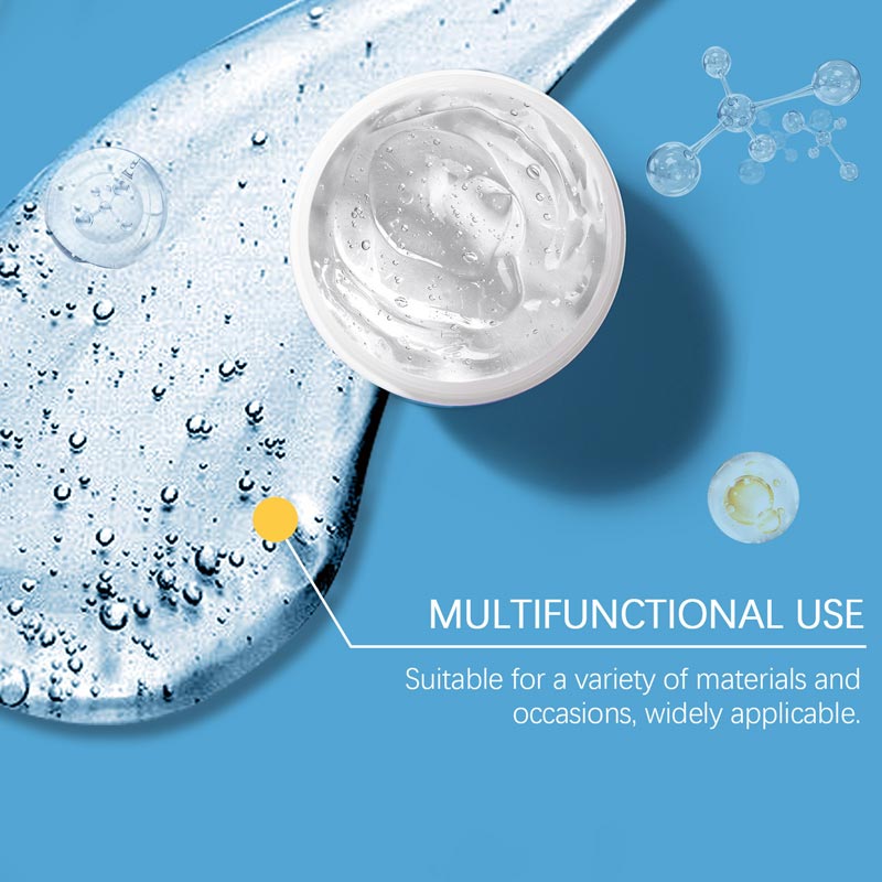 Transparentes Mehrzweckmittel, wasserdicht und leckagefrei