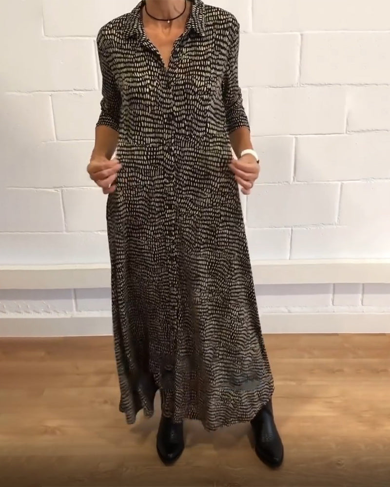 đWas soll ich morgen anziehen?đElegantes Kleid mit schmalem Revers
