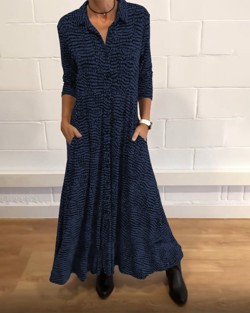 đWas soll ich morgen anziehen?đElegantes Kleid mit schmalem Revers