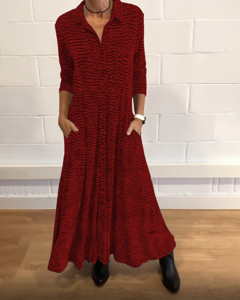 đWas soll ich morgen anziehen?đElegantes Kleid mit schmalem Revers