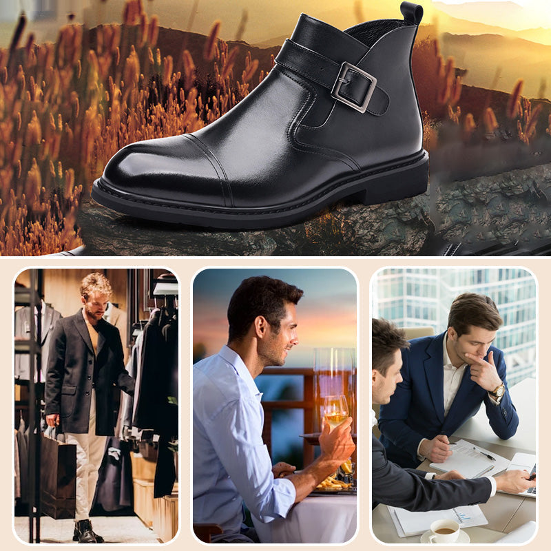 ❄️Winter-Specials❄️ Strapazierfähige Stiefeletten im Vintage-Stil für Herren