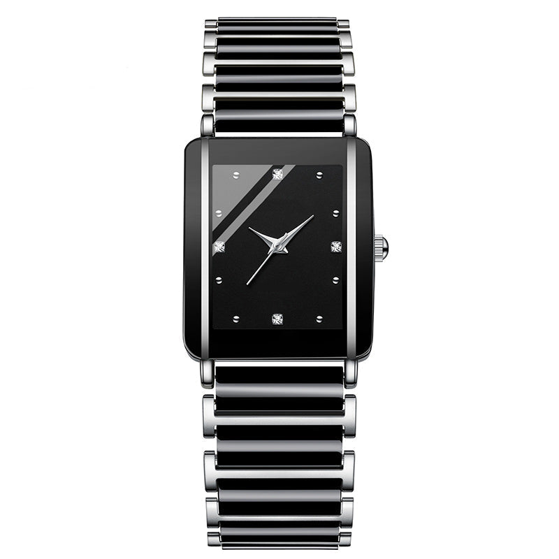Ehepaar Mode Lässig Vielseitig Quadratische Uhr