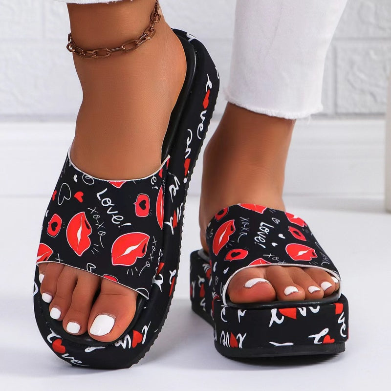 ✨Rutschfeste, schweißabsorbierende Plateau-Slipper🌸