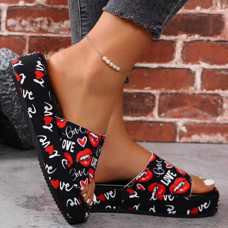 ✨Rutschfeste, schweißabsorbierende Plateau-Slipper🌸