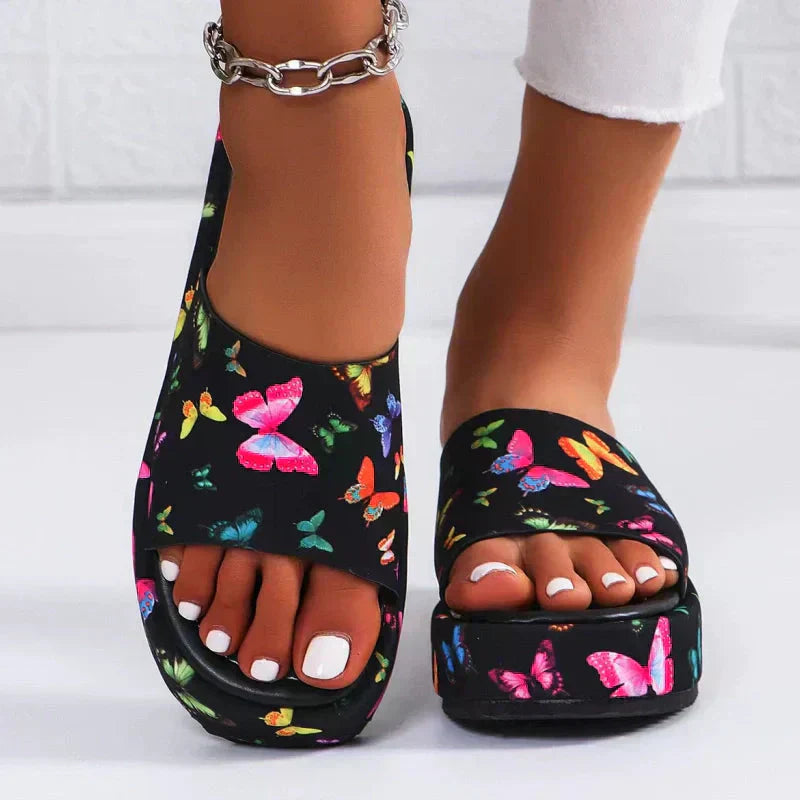 ✨Rutschfeste, schweißabsorbierende Plateau-Slipper🌸
