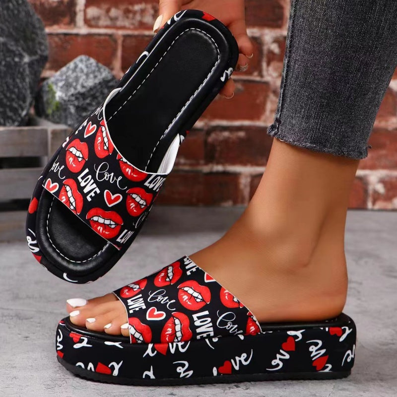 ✨Rutschfeste, schweißabsorbierende Plateau-Slipper🌸