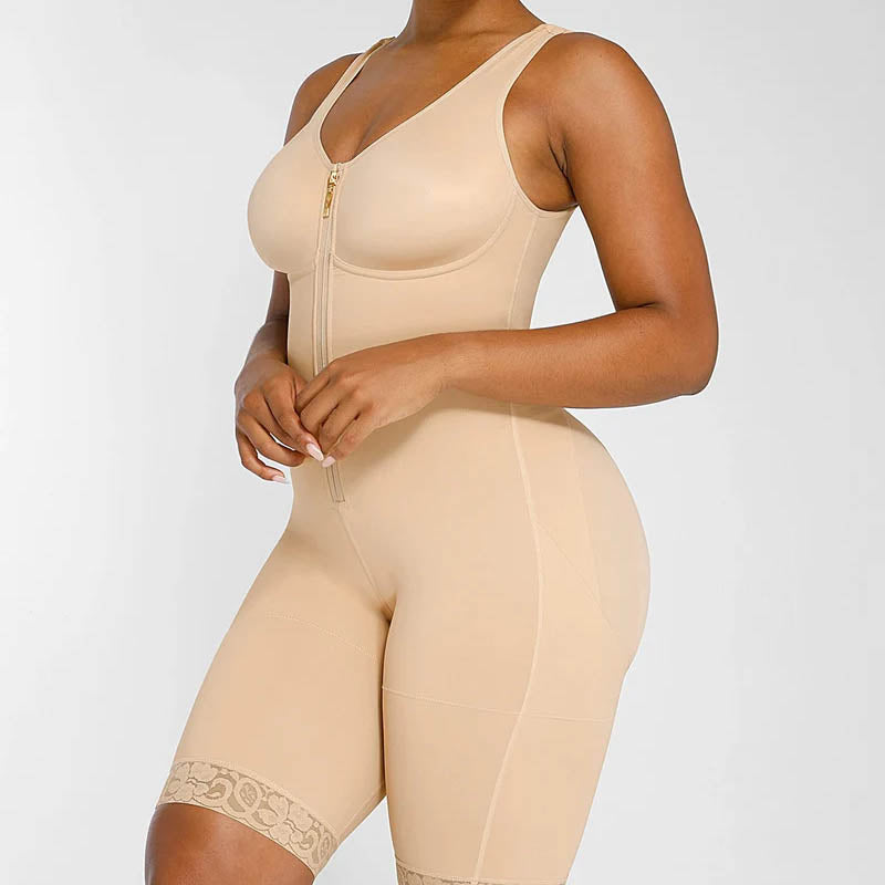 Damen Bauchweg-Bodysuit für Po-Lifting