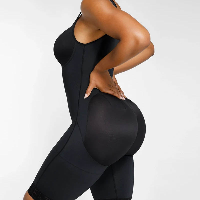 Damen Bauchweg-Bodysuit für Po-Lifting