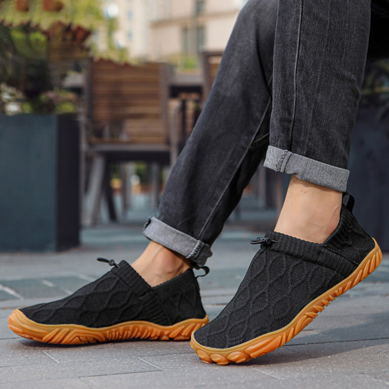 Rutschfeste, schnell trocknende Slip-On Sneaker aus Strick