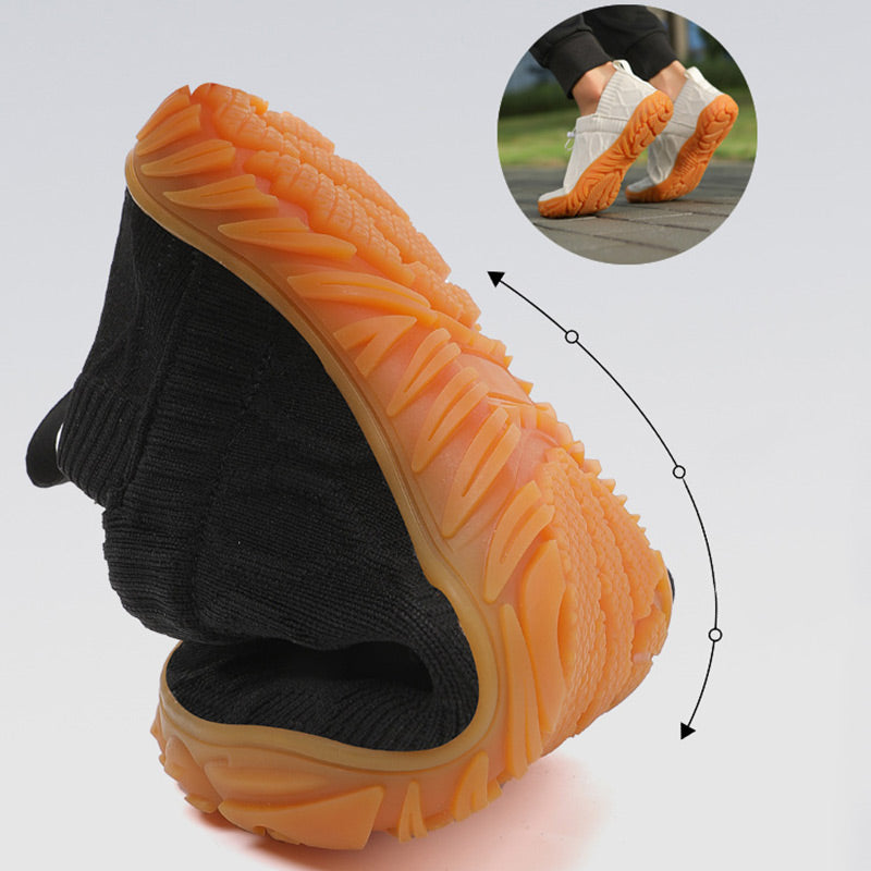 Rutschfeste, schnell trocknende Slip-On Sneaker aus Strick