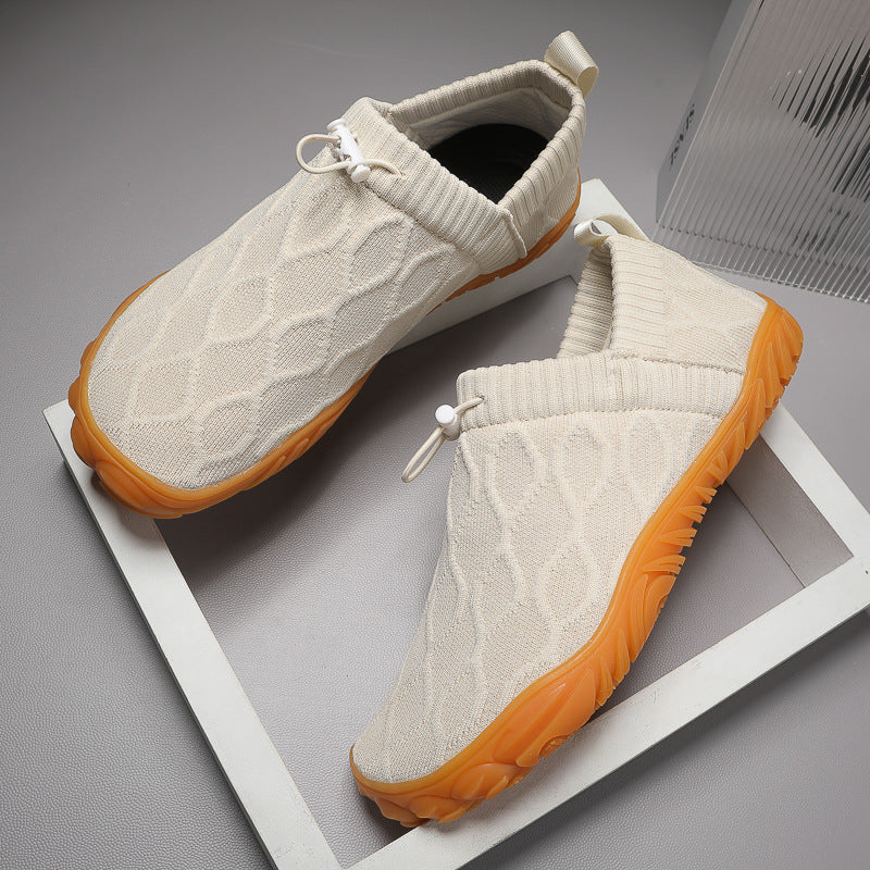 Rutschfeste, schnell trocknende Slip-On Sneaker aus Strick