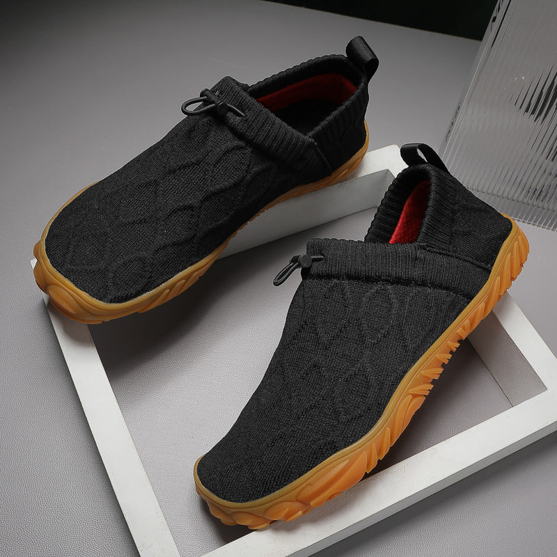 Rutschfeste, schnell trocknende Slip-On Sneaker aus Strick