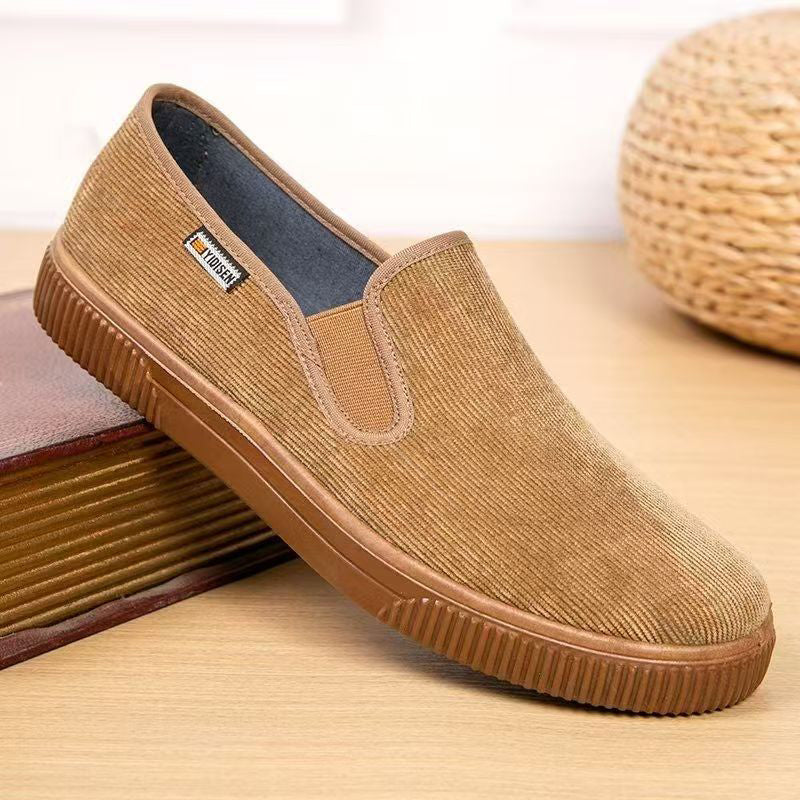 Herren Slip-On Atmungsaktive Schuhe mit weicher Sohle