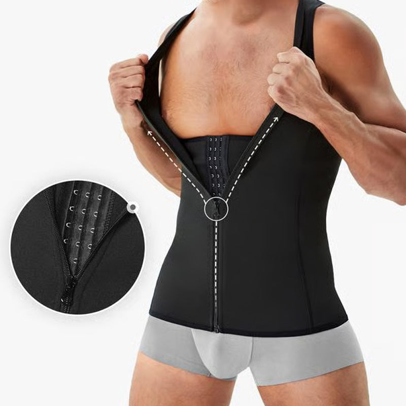 ⚡2025 Heißer Verkauf 50% OFF 🔥Herren Reißverschluss Taille Trainer Trimmer Weste