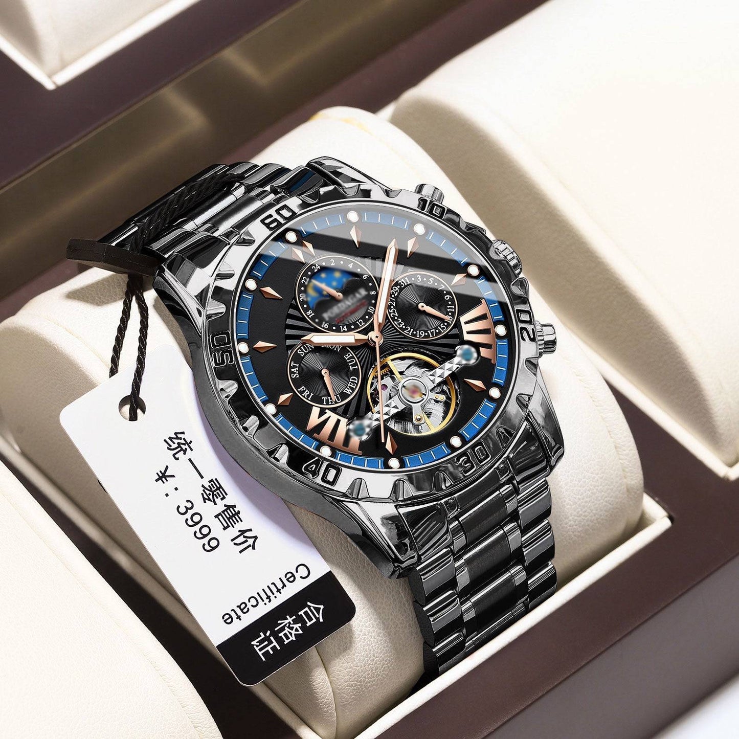 ⌚💧Schweizer brandneue wasserdichte automatische mechanische Uhren