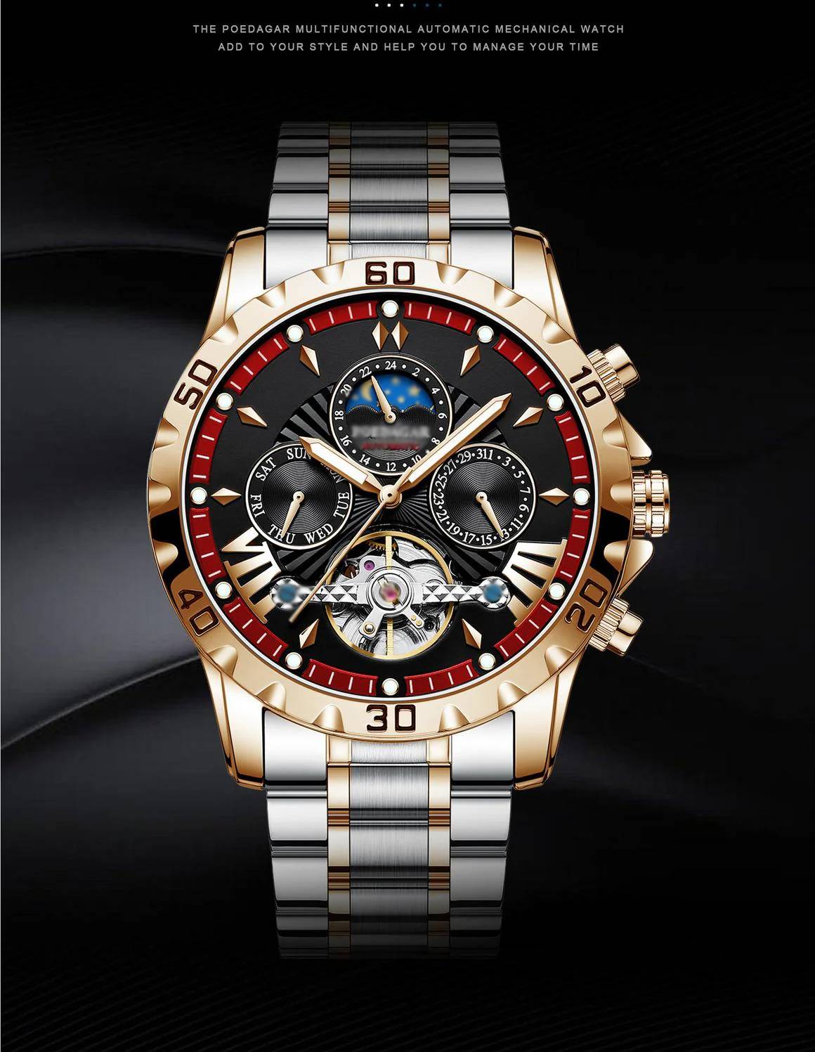 ⌚💧Schweizer brandneue wasserdichte automatische mechanische Uhren