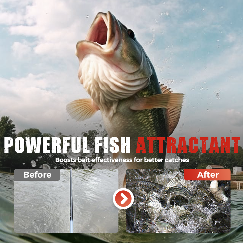 Effektiver Fischlockstoff für Süß- und Salzwasserangeln