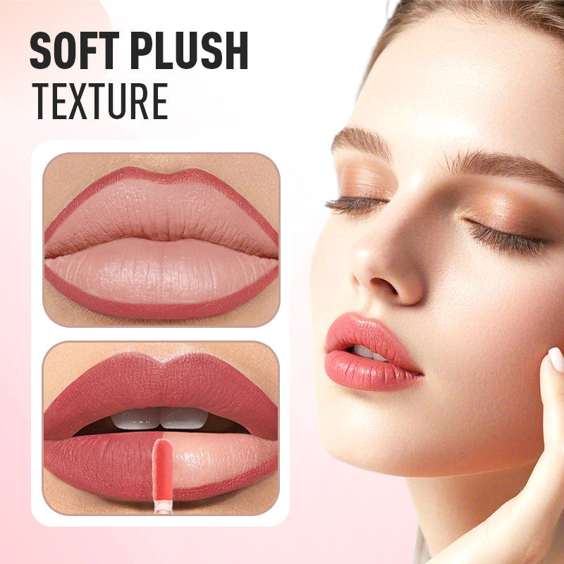 Langanhaltender samtig-matter Lipgloss
