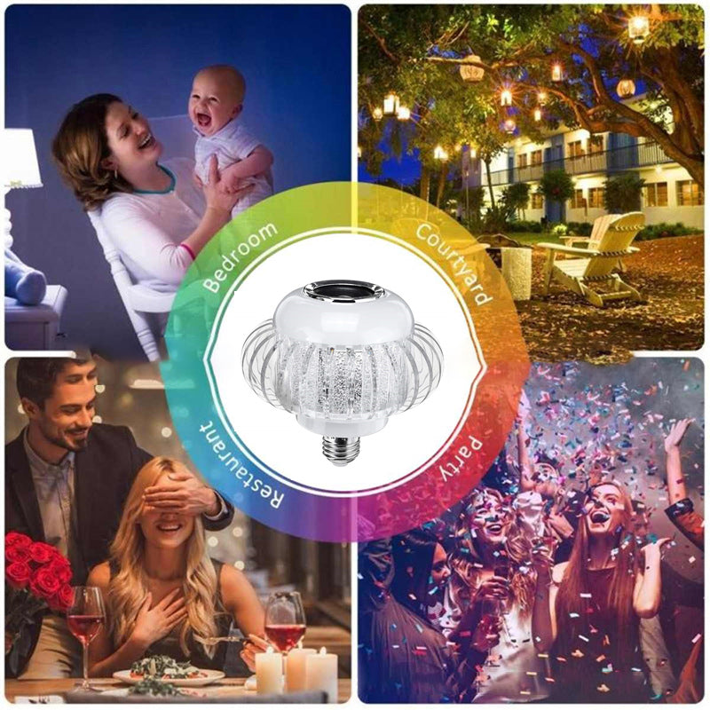 LED-RGB-Glühbirne Bluetooth-Lautsprecher mit Fernbedienung