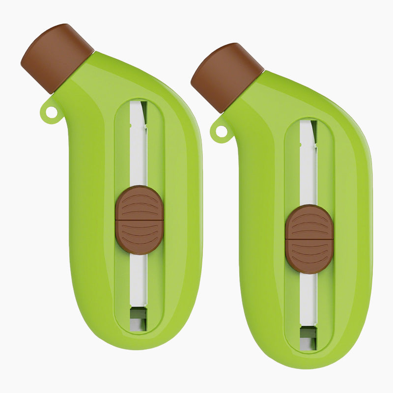 3-in-1-Mini-Obstschäler und -Messer mit einziehbarer Klinge