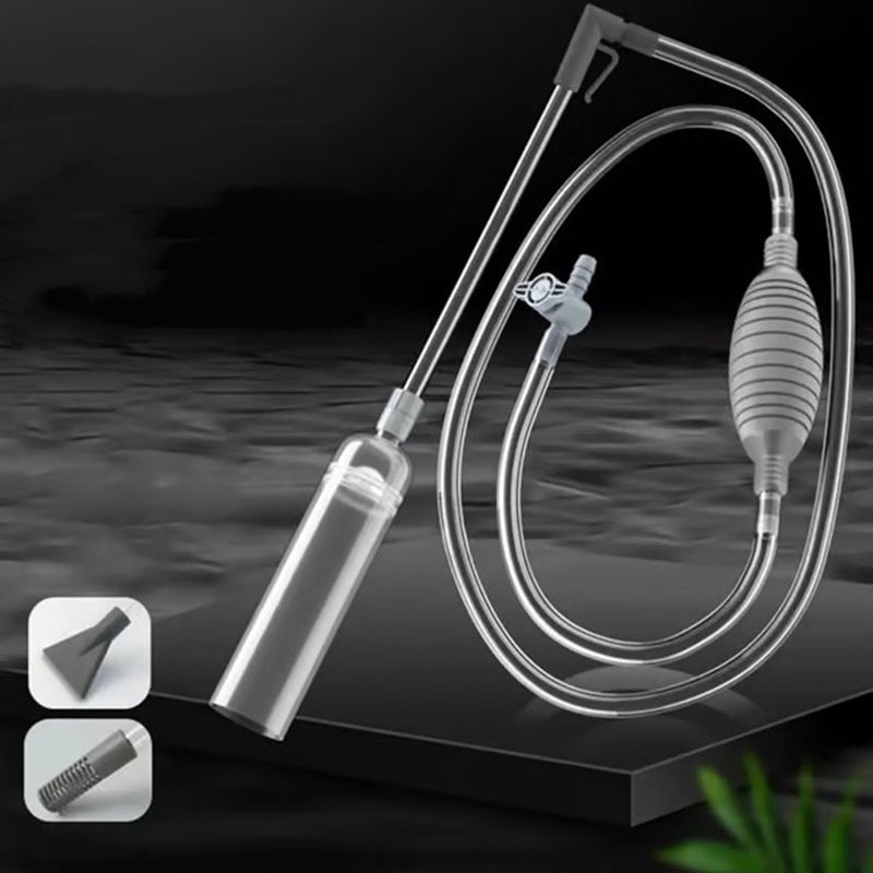 Siphon-Bodenreiniger für Aquarien