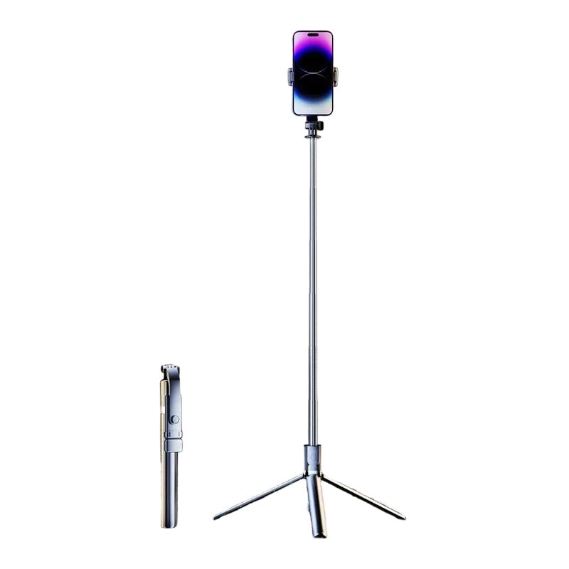 Tripod and portable selfie stick for phone