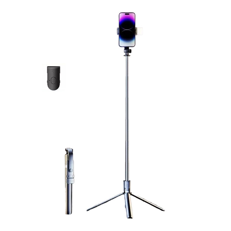 Tripod and portable selfie stick for phone