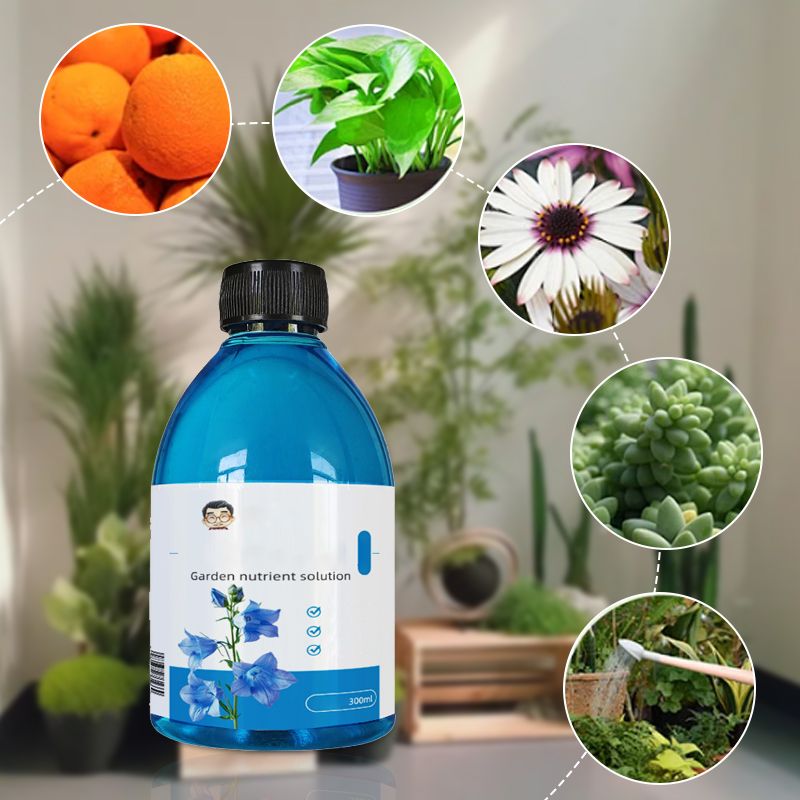 Konzentrierte Nährstofflösung für Blumen und Pflanzen